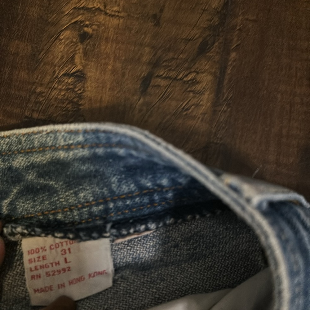 Vintage Jordache Jean Shorts Waist 14” Small - Picture 5 of 5